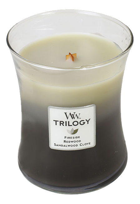 

Ароматическая свеча Trilogy Fireside, Redwood, Sandalwood Clove: Свеча 275г, Ароматическая свеча Trilogy Fireside, Redwood, Sandalwood Clove