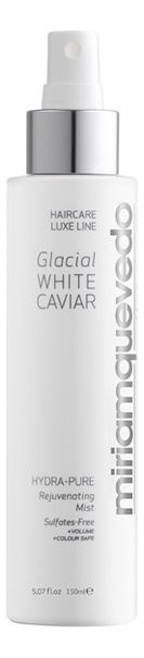 Увлажняющий омолаживающий спрей с маслом прозрачно-белой икры Glacial White Caviar Hydra-Pure Rejuvenating Mist 150мл спрей кондиционер несмываемый с маслом прозрачно белой икры miriam quevedo glacial white caviar hydra pure rejuvenating mist 150 мл