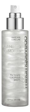 Бриллиантовый спрей-люкс для волос с платиной Platinum & Diamonds The Volume Luxurious Drops