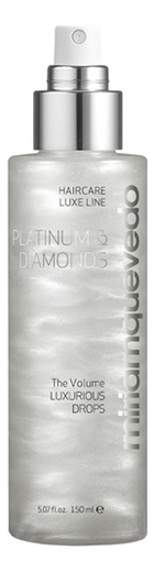 Бриллиантовый спрей-люкс для волос с платиной Platinum & Diamonds The Volume Luxurious Drops: Спрей 150мл