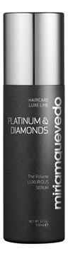 Бриллиантовая cыворотка-люкс для волос с платиной Platinum & Diamonds The Volume Luxurious Serum