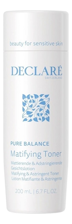 

Тонер для лица сужающий поры Pure Balance Matifying Toner 200мл