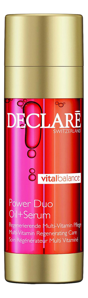 

Двухфазное восстанавливающее средство для лица Vital Balance Power Duo Oil + Serum 40мл