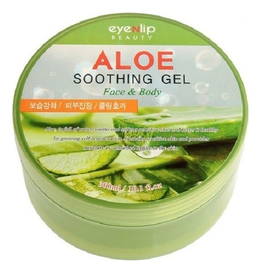 Гель для лица и тела с экстрактом алоэ вера Aloe Soothing Gel 300мл гель для лица и тела с экстрактом алоэ вера aloe soothing gel 300мл