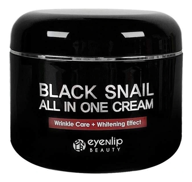 

Крем для лица многофункциональный с экстрактом черной улитки Black Snail All In One Cream 100мл: Крем 100г, Крем для лица многофункциональный с экстрактом черной улитки Black Snail All In One Cream