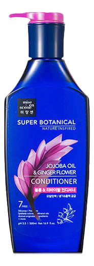

Восстанавливающий кондиционер Super Botanical Jojoba Oil & Ginger Flower Conditioner 500мл