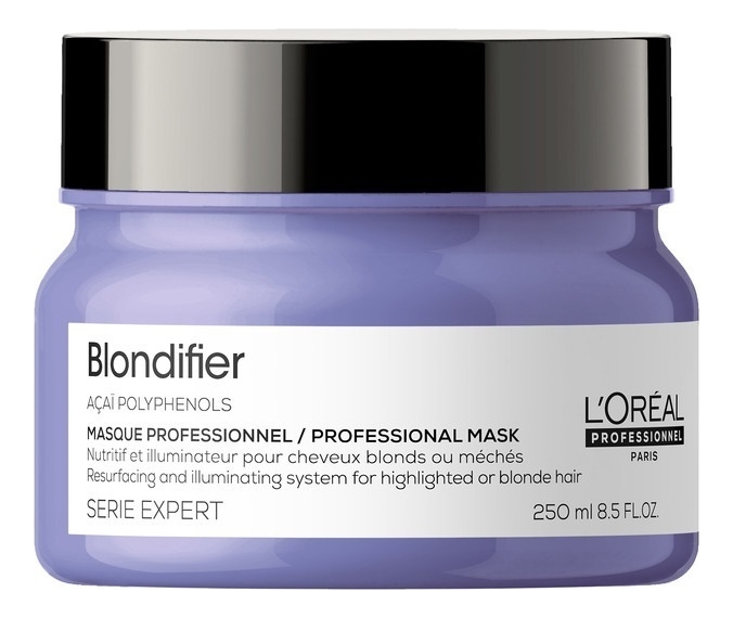 

Маска для сияния волос Serie Expert Blondifier: Маска 250мл, Маска для сияния волос Serie Expert Blondifier