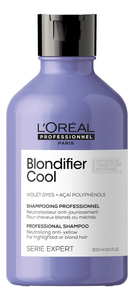 

Шампунь для холодных светлых волос Serie Expert Blondifier Cool Shampoo: Шампунь 300мл, Шампунь для холодных светлых волос Serie Expert Blondifier Cool Shampoo