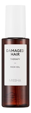 

Масло для поврежденных волос Damaged Hair Therapy Rich Oil 80мл