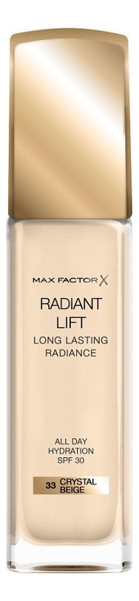 

Тональная основа Radiant Lift Long Lasting Radiance 30мл: 33 Crystal Beige, Тональная основа Radiant Lift Long Lasting Radiance 30мл