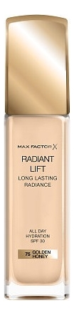 

Тональная основа Radiant Lift Long Lasting Radiance 30мл: 75 Golden Honey, Тональная основа Radiant Lift Long Lasting Radiance 30мл