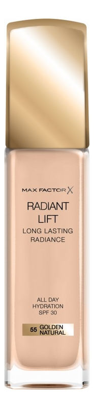 

Тональная основа Radiant Lift Long Lasting Radiance 30мл: 55 Golden Natural, Тональная основа Radiant Lift Long Lasting Radiance 30мл