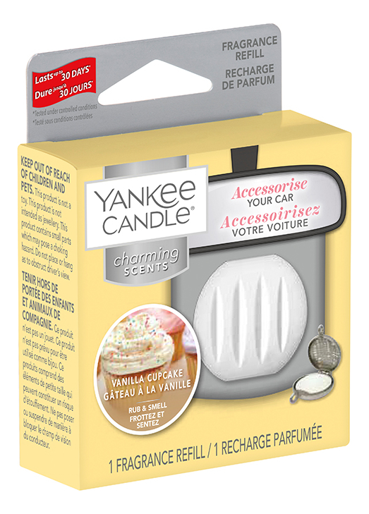 Сменная ароматическая пластина для брелока Vanilla Cupcake Charming Scents