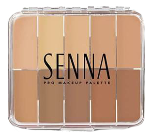 

Палетка кремовых тональных основ Mini Slipcover Cream To Powder Palette 42г: Light-Medium 1, Палетка кремовых тональных основ Mini Slipcover Cream To Powder Palette 42г