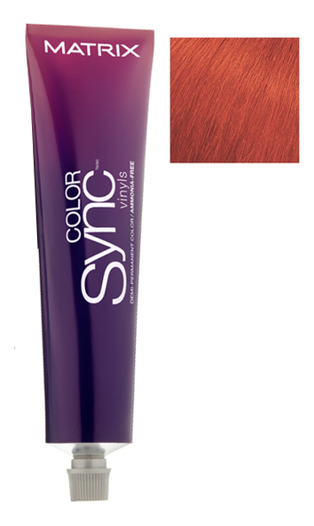 

Крем-краска для волос Color Sync Vinyls 90мл: Розовый медный, Крем-краска для волос Color Sync Vinyls 90мл