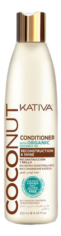 

Восстанавливающий кондиционер для волос Coconut Conditioner: Кондиционер 250мл, Восстанавливающий кондиционер для волос Coconut Conditioner