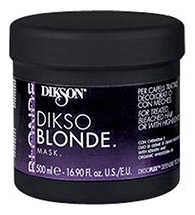 Маска для обработанных, обесцвеченных и мелированных волос Dikso Blonde Mask 500мл