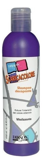 

Декапирующий шампунь для окрашенных волос Scaricacolore Shampoo Decapante 250мл
