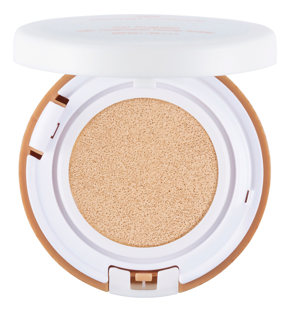 

Тональная основа-кушон c экстрактом цветка календулы CC Cushion With Calendula Flower Water SPF50+ PA+++ 13г: No 21, Тональная основа-кушон c экстрактом цветка календулы CC Cushion With Calendula Flower Water SPF50+ PA+++ 13г