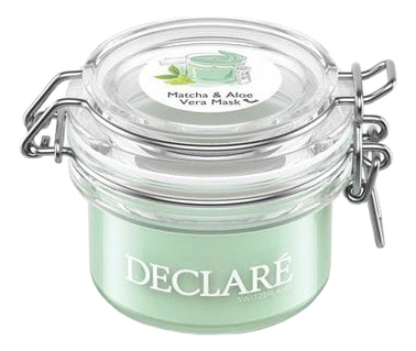 

Маска-антистресс для лица с зеленым чаем матча и алоэ вера Matcha & Aloe Vera Mask 50мл