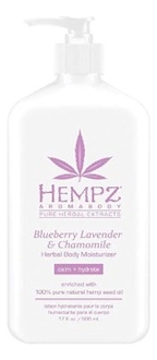 

Молочко для тела увлажняющее Blueberry Lavender & Chamomile Herbal Body 500мл (лаванда, ромашка и дикие ягоды)