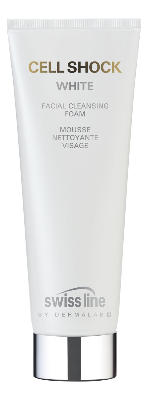 Осветляющий очищающий мусс для лица Cell Shock White Facial Cleansing Foam 160мл