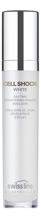 Осветляющая эмульсия для лица Cell Shock White Facial Daytime Brightening-Power Emulsion 50мл