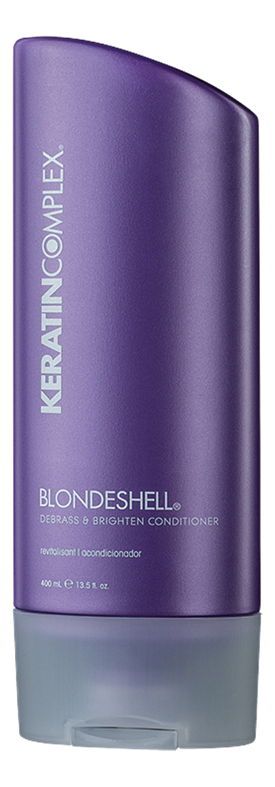 Корректирующий кондиционер для осветленных и седых волос Blondeshell Debrass & Brighten Conditioner: Кондиционер 400мл