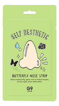 

Очищающие полоски для носа G9 Skin Self Aesthetic Butterfly Nose Strip