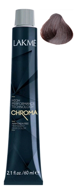 

Безаммиачная крем-краска для волос Chroma Ammonia Free Permanent Hair Color 60мл: 4-65 Средний шатен коричнево-махагоновый, Безаммиачная крем-краска для волос Chroma Ammonia Free Permanent Hair Color 60мл