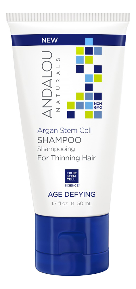 

Укрепляющий шампунь для ослабленных волос Age Defying Argan Stem Cell Shampoo: Шампунь 50мл, Укрепляющий шампунь для ослабленных волос Age Defying Argan Stem Cell Shampoo