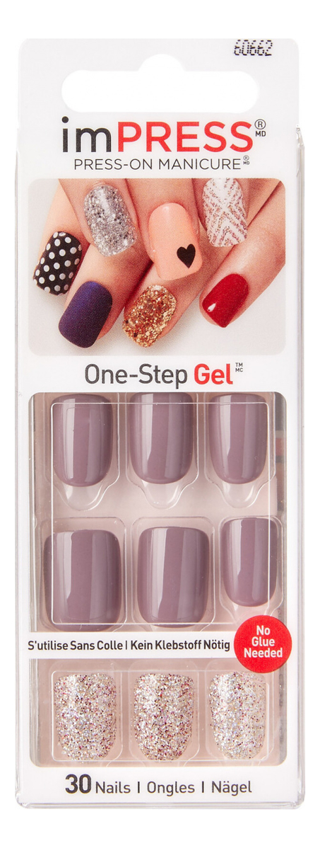 

Накладные ногти Поздняя осень Broadway Impress Press-On Manicure BIPD300 30шт (короткая длина)