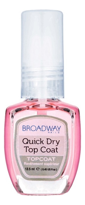 Быстросохнущий фиксатор лака Broadway Quick Dry Top Coat BTR01F 13,5мл от Randewoo