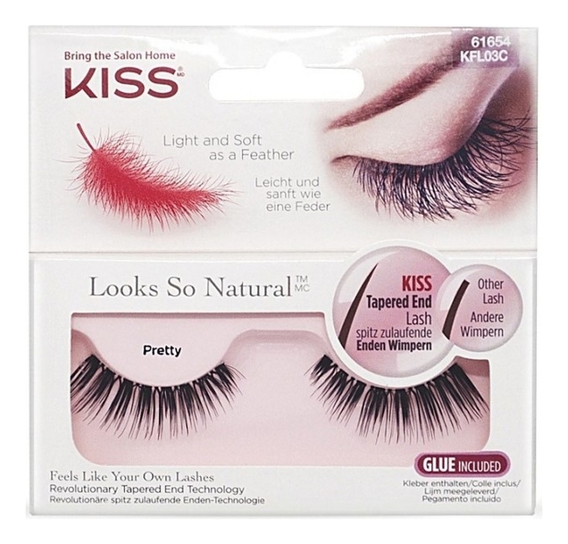 

Накладные ресницы Looks So Natural Eyelashes: Pretty KFL03C, Накладные ресницы Looks So Natural Eyelashes