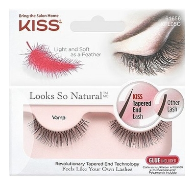 

Накладные ресницы Looks So Natural Eyelashes: Vamp KFL05C, Накладные ресницы Looks So Natural Eyelashes