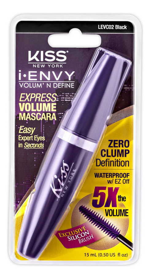 

Термотушь для ресниц Сумасшедшие ресницы I Envy Express Volume Mascara 15мл: Black LEVC02, Термотушь для ресниц Сумасшедшие ресницы I Envy Express Volume Mascara 15мл