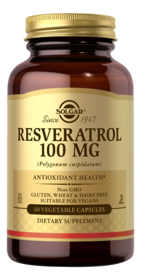 Биодобавка Resveratrol 100мг (60 капсул) экофурил капсул 100мг n30