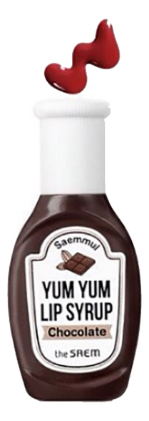 

Тинт для губ увлажняющий Saemmul Yum Yum Lip Syrup 10г: 01 Chocolate, Тинт для губ увлажняющий Saemmul Yum Yum Lip Syrup 10г