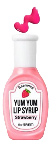 Тинт для губ увлажняющий Saemmul Yum Yum Lip Syrup 10г: 03 Strawberry