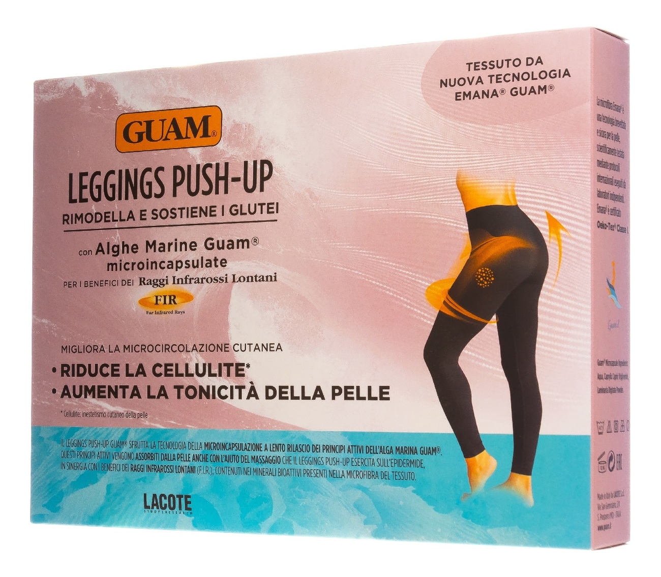 

Антицеллюлитные леггинсы с эффектом Пуш-Ап Leggings Push-Up: Размер L/XL (46-50), Антицеллюлитные леггинсы с эффектом Пуш-Ап Leggings Push-Up
