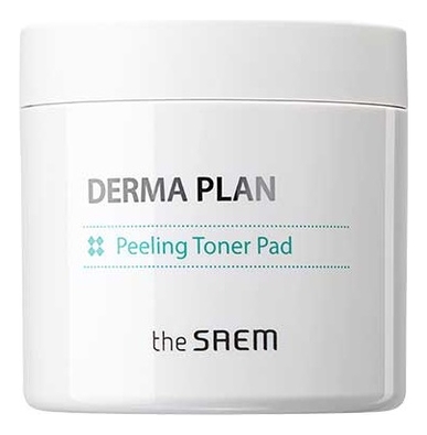 

Пэды очищающие для лица Derma Plan Peeling Toner Pad 130мл