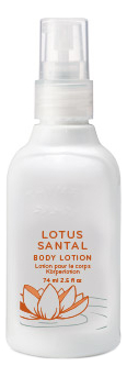 

Лосьон для тела Lotus Santal Body Lotion: Лосьон 74мл, Лосьон для тела Lotus Santal Body Lotion