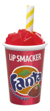 Lip Smacker Бальзам для губ Fanta Strawberry Cup Lip Balm 7,4г (клубника)
