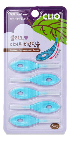 

Межзубные ершики Dessert Interdental Brush 0.43mm