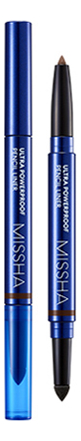 

Карандаш для глаз Ultra Powerproof Pencil Liner 0,2г: Brown, Карандаш для глаз Ultra Powerproof Pencil Liner 0,2г