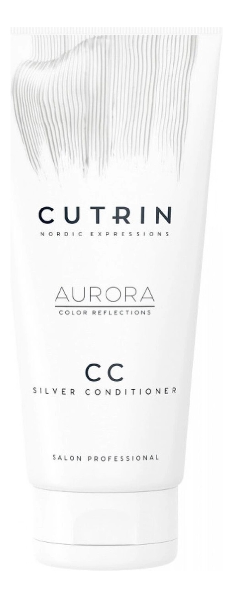 Тонирующий кондиционер для волос Aurora CC Color Reflections Conditioner 200мл: Silver