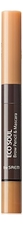 The Saem Тушь-карандаш для бровей Eco Soul Brow Pencil & Mascara 0,2г/2,5мл