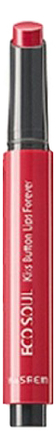 

Помада для губ Eco Soul Kiss Button Lips Forever 2,2г: RD02 Perfect Smile, Помада для губ Eco Soul Kiss Button Lips Forever 2,2г