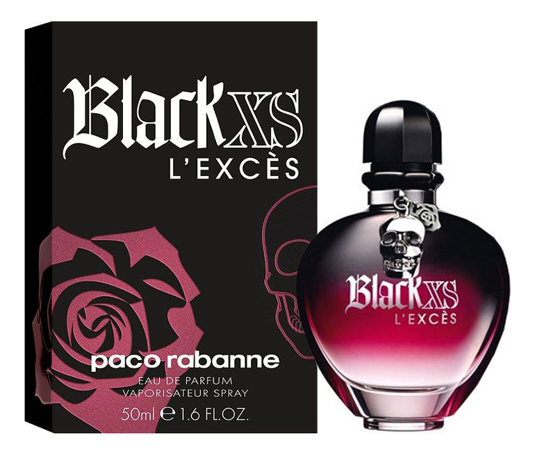 XS Black L'Exces for Her: парфюмерная вода 50мл paco rabanne dangerous me 62