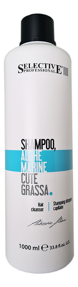 Шампунь для жирной кожи головы Морские водоросли Artistic Flair Alghe Marine Shampoo 1000мл